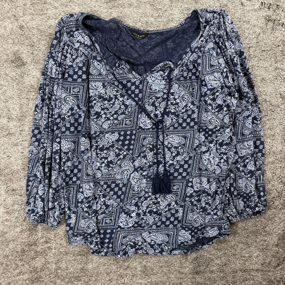 Lucky Brand Long Sleeve Blouse Women's Small